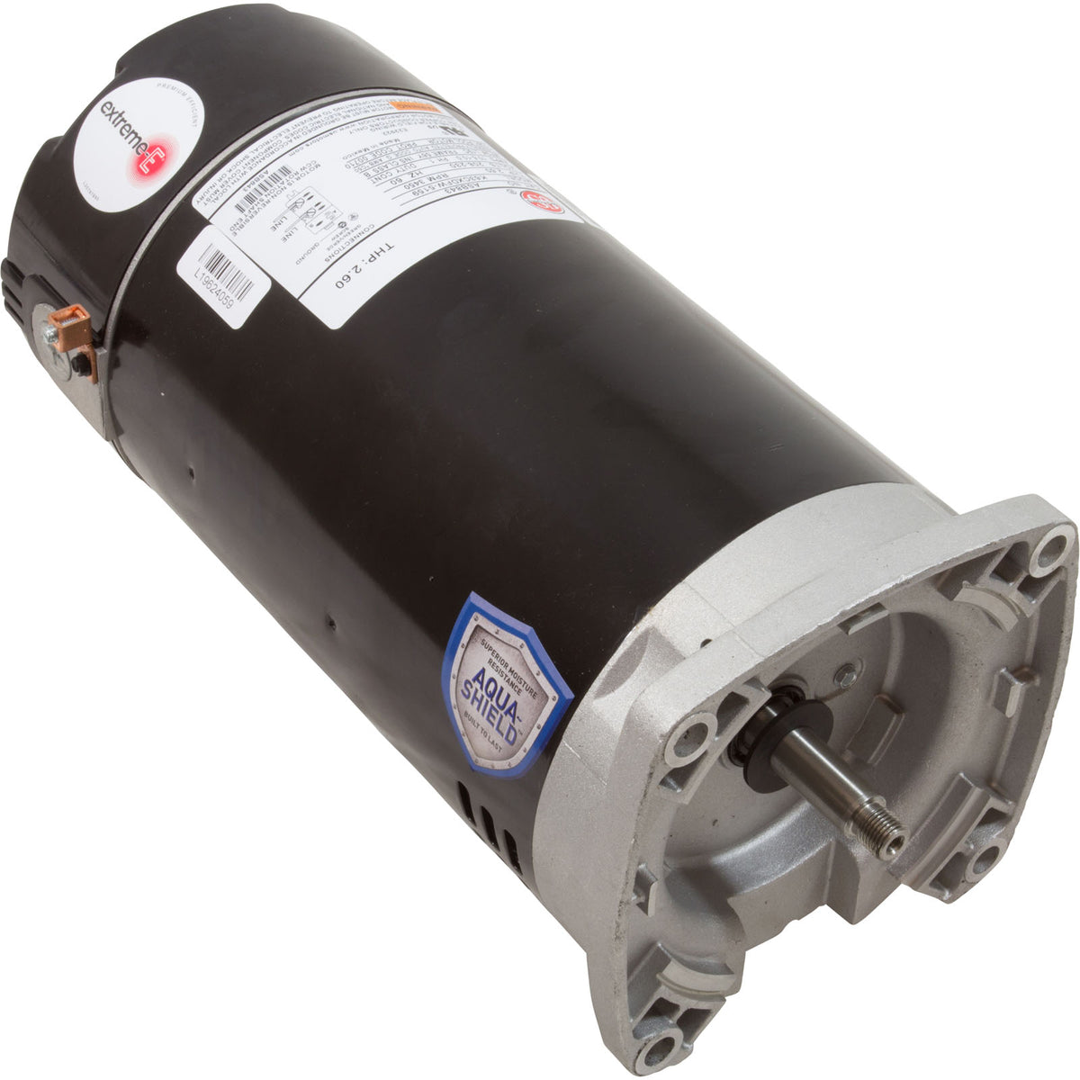 Motor, US Motor, 2.0hp, 208-230v, 56YFr, SQFL, Full, PE : ASB843