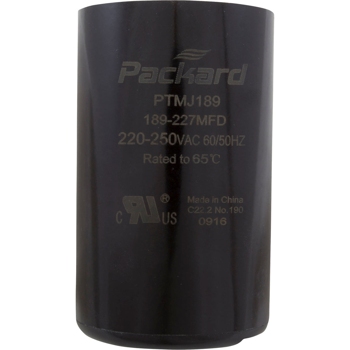 Start Capacitor, 189-227 MFD, 220-250 VAC : CAP-1051