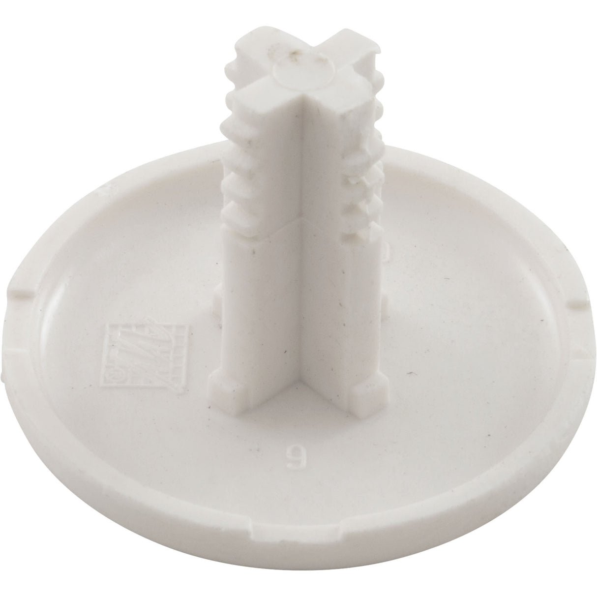 Air Injector Cap, WW, Low Profile, 1-3/4"fd, White : 672-2130