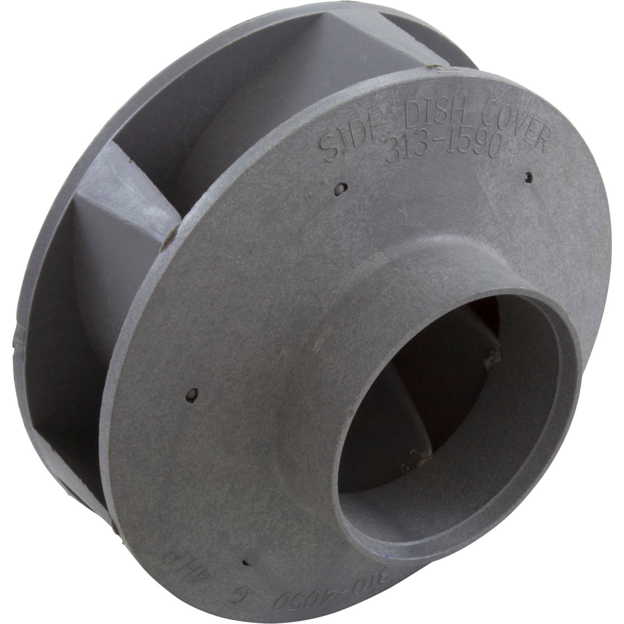 Impeller, WW HiFlo, Side Discharge, 4.0 Horsepower (Blue) : 310-4050 - Waterway Plastics - 806105063229 - PartsForSpas.com