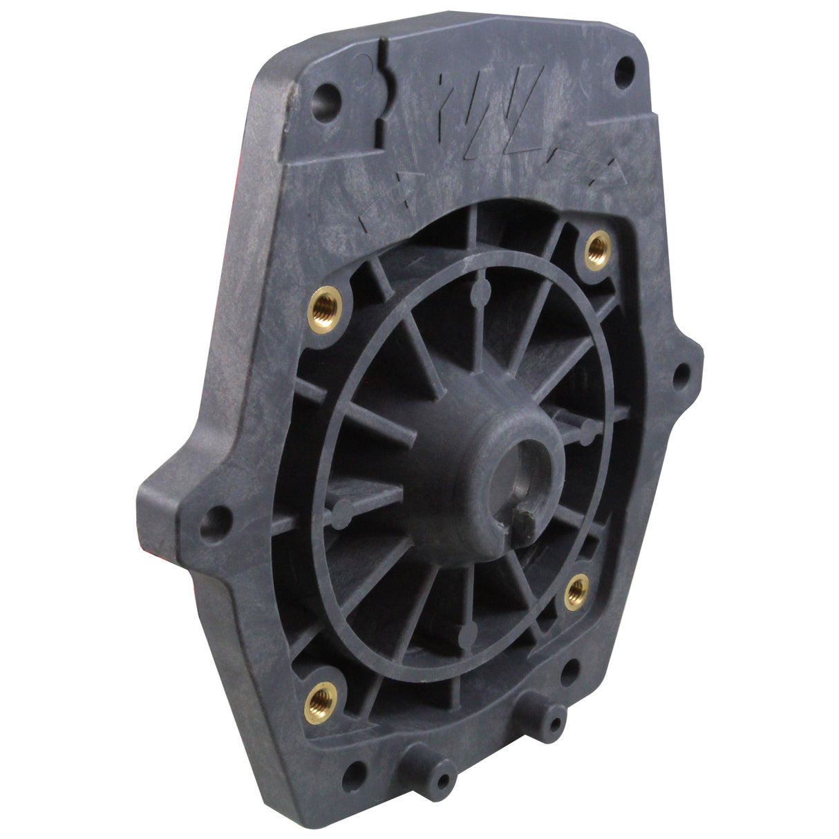 Faceplate, Waterway SVL/Champion, w/ Insert, Gray : 311-1457GI - Waterway - 80610564946 - PartsForSpas.com