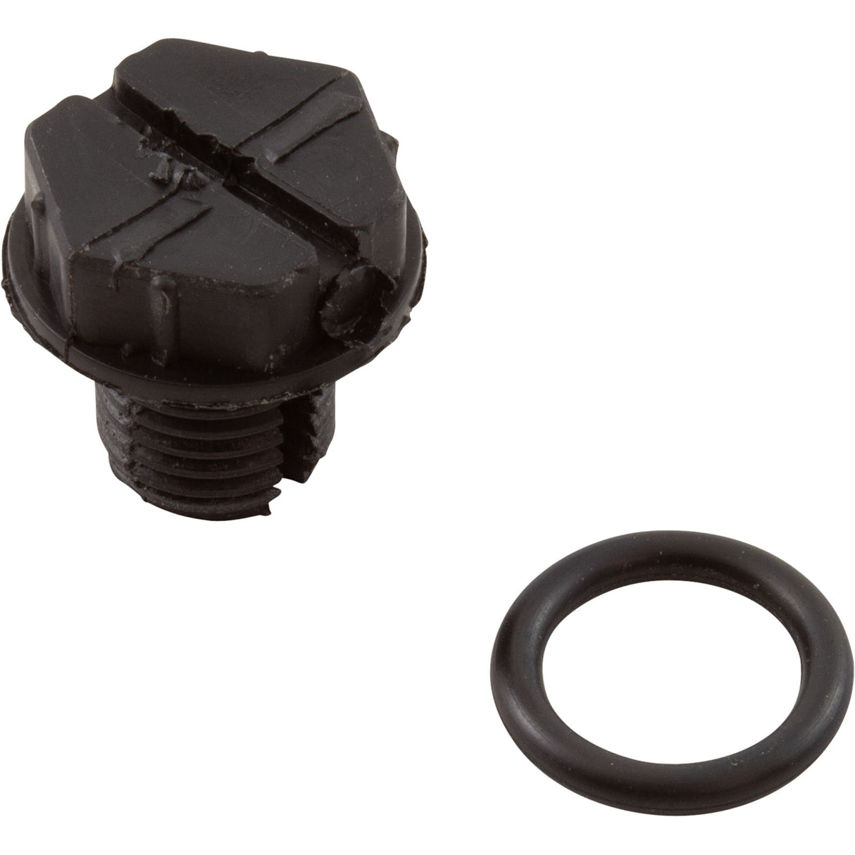 Drain Plug, Waterway HiFlo, 3/8", with O-Ring : 760-1201 - Waterway Plastics - 806105251190 - PartsForSpas.com