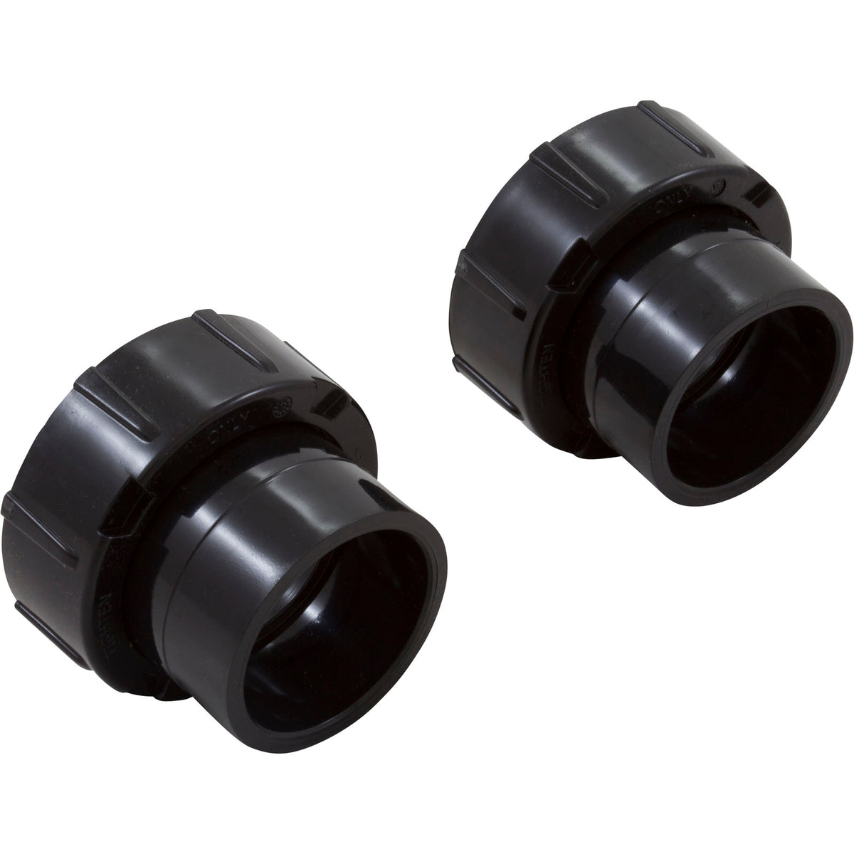 Pump Union, 2" Slip x 2-1/2" Spigot, Quantity 2 : R0449000 - Jandy/Laars/Zodiac - 052337022323 - PartsForSpas.com