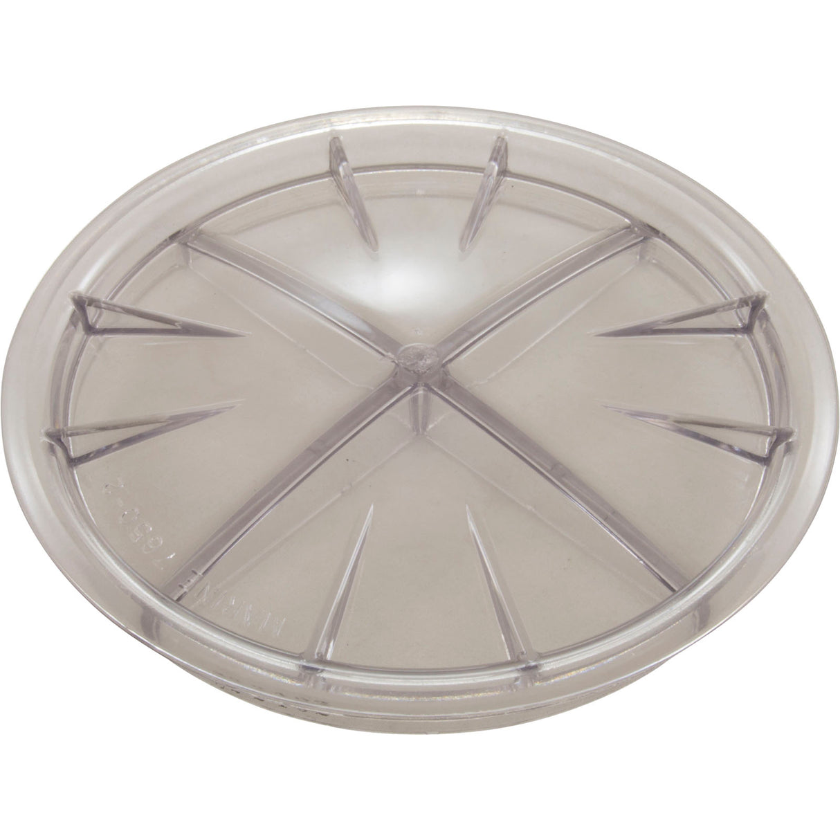 Trap Lid, American Marine Pump, 6-3/8", Clear, Generic : V38-112 - Val-Pak - V38-112 - PartsForSpas.com