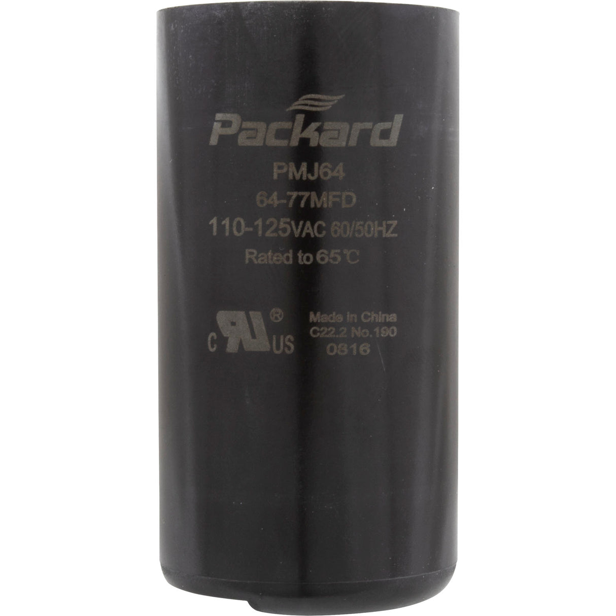 Start Capacitor, 64-77 MFD, 110-125 VAC : BC-64