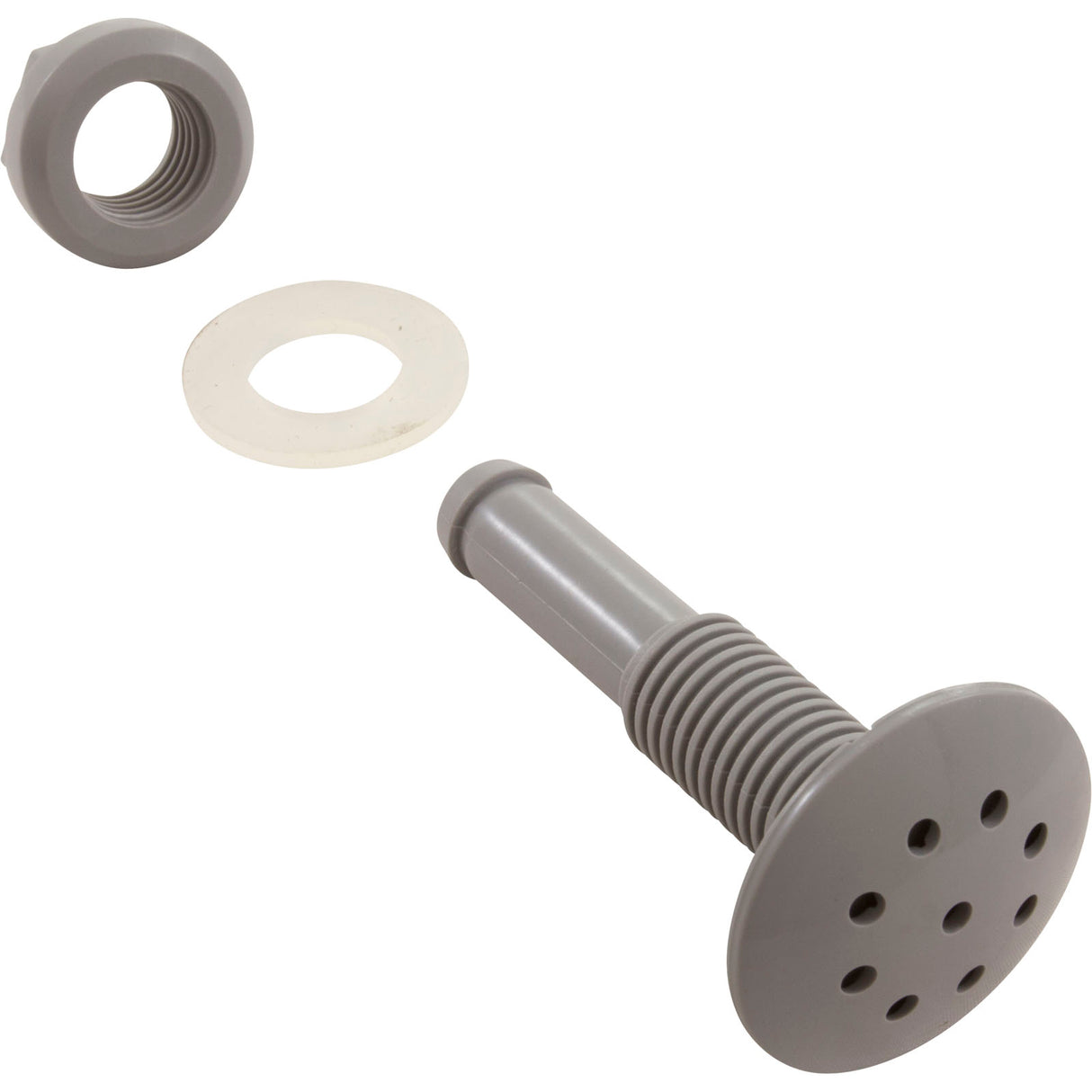 Air Injector, CMP Economy, 3/8" Barbed, Gray : 23028-001-000