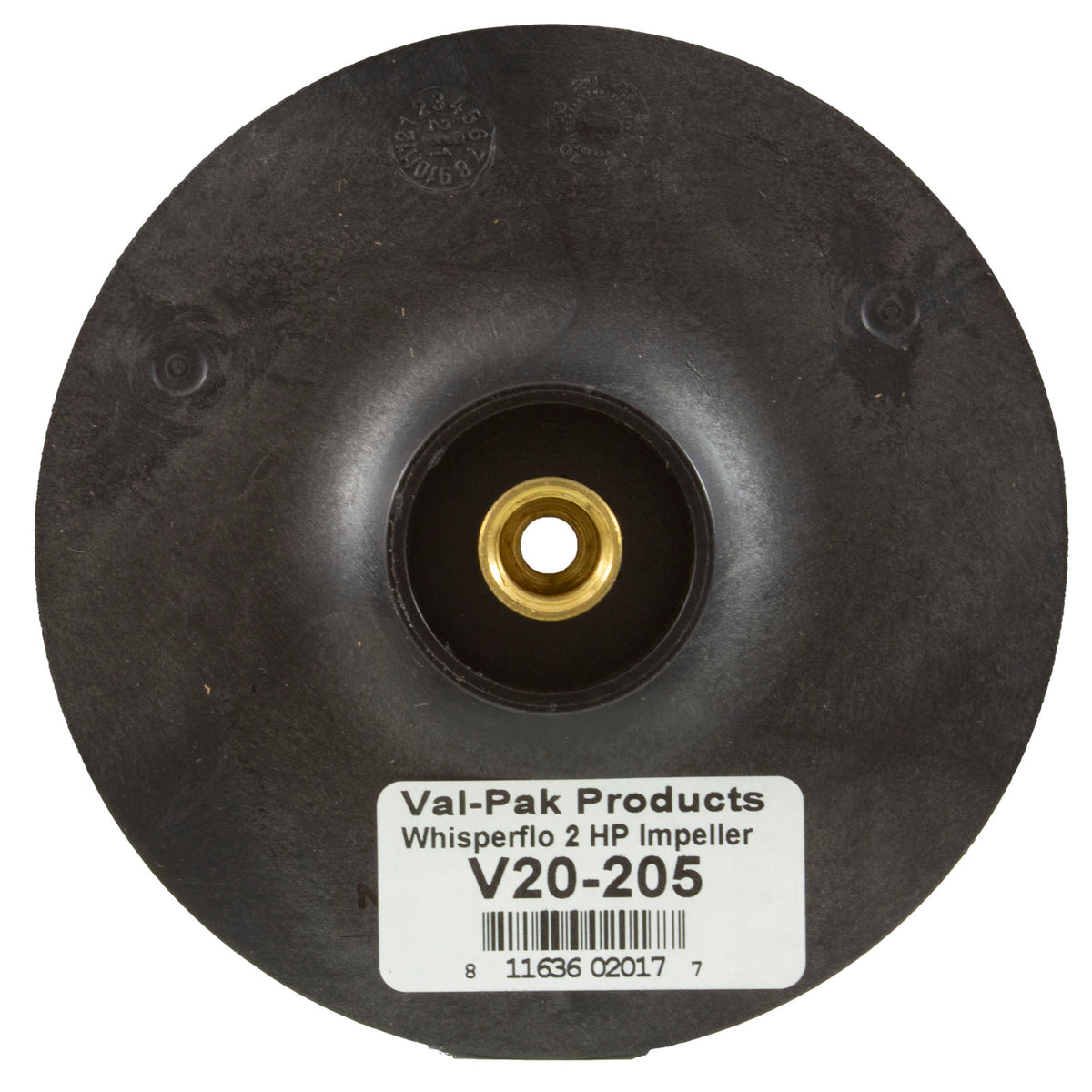 Impeller, Whisperflo, 2 hp : V20-205