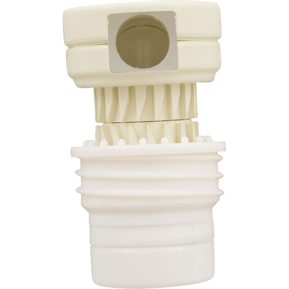 Zodiac High Flow Threaded Cleaning Head, Light Cream : 4-9-405 - Zodiac - 738919037397 - PartsForSpas.com