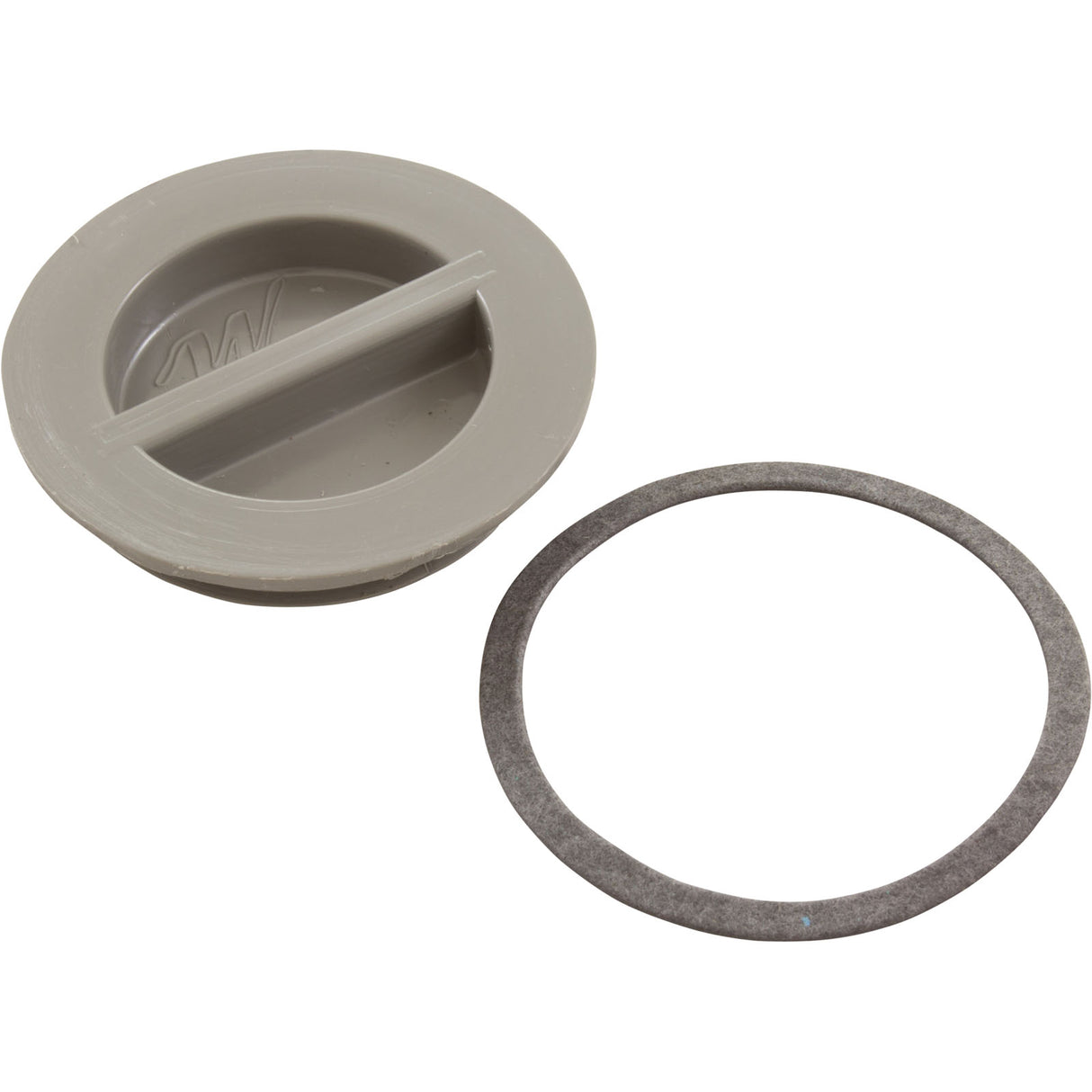 Flush Plug 1 1/2" W/Gasket-Gry : 400-4147