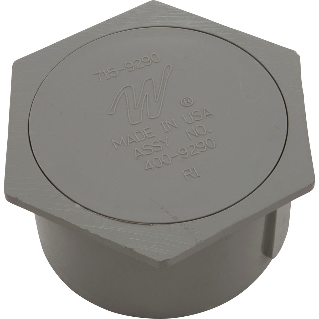 Rope Anchor Assembly - Gray : 400-9297 - Waterway Plastics - 806105078308 - PartsForSpas.com