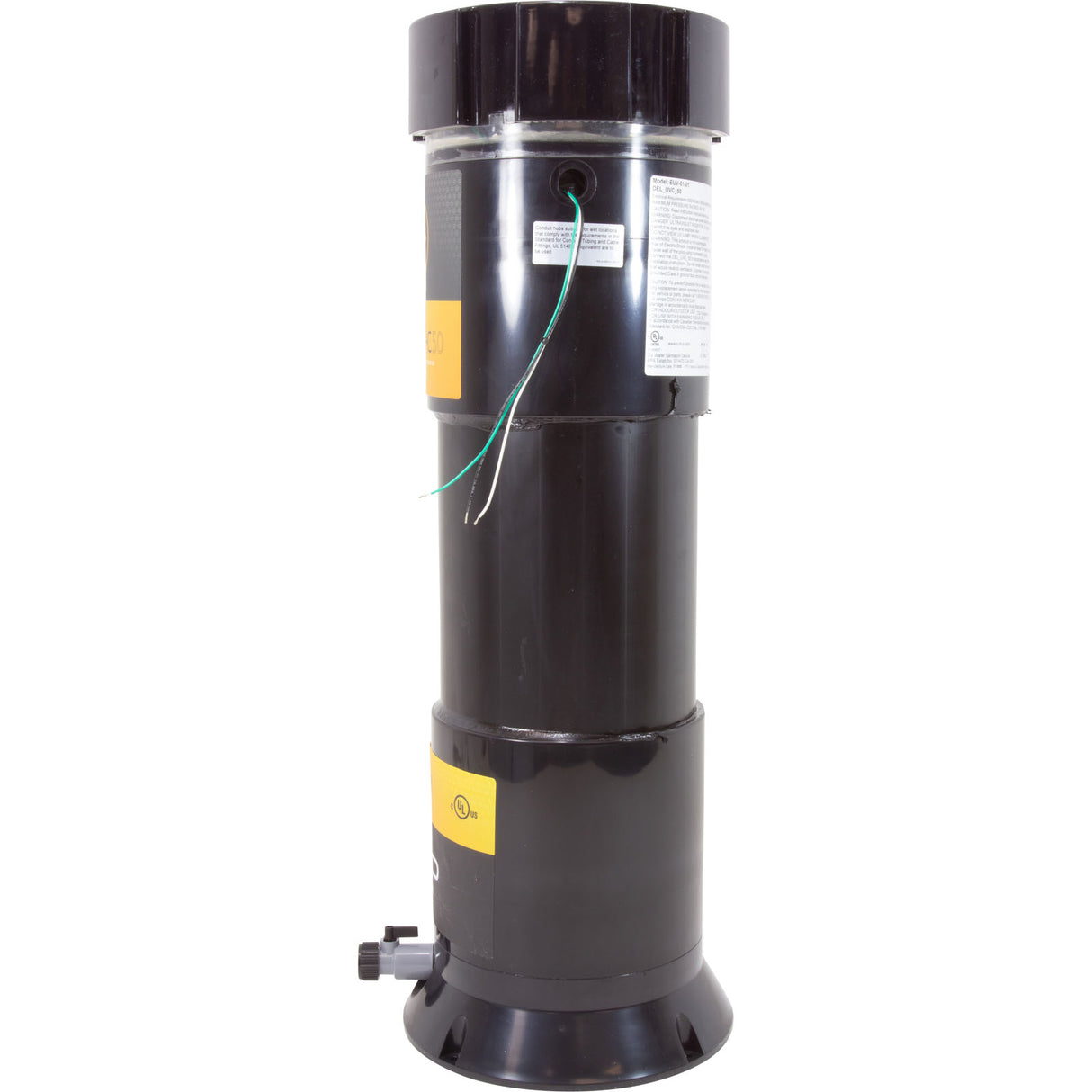 UV Sanitizer, Del Ozone UV-C 50, 115v/230v, Up To 50k Gallons : EUV-01-01 - Del Ozone - 849640034460 - PartsForSpas.com