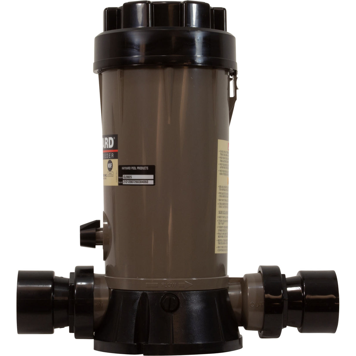 Chlorinator, In-Line, Hayward CL2002S, 2"s : CL2002S - Hayward - 0610377003858 - PartsForSpas.com