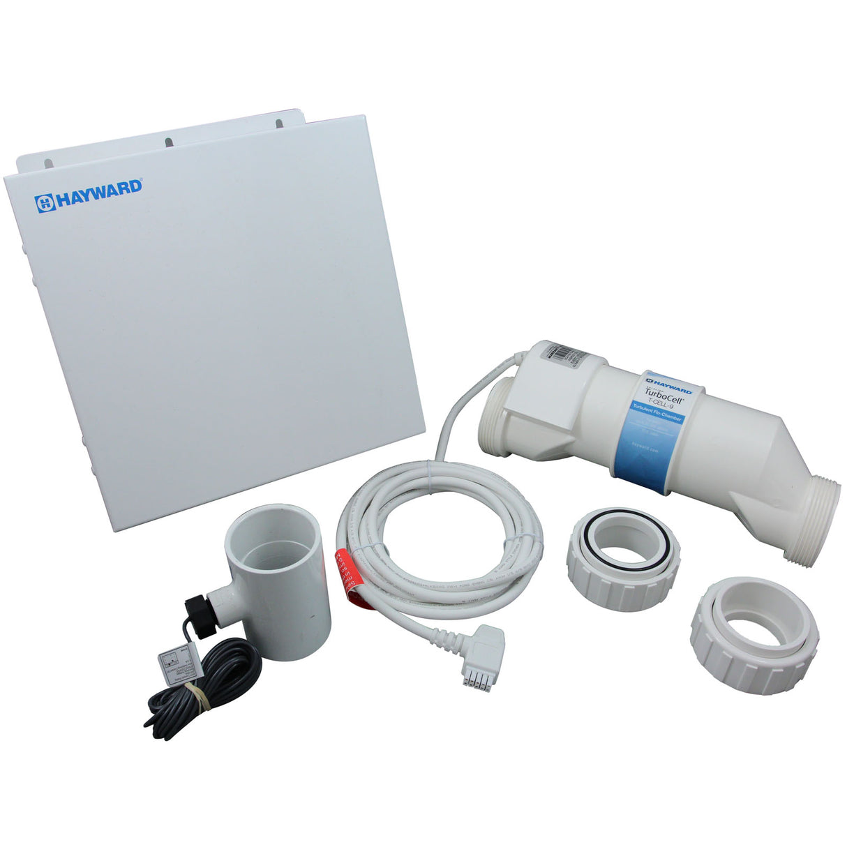 Salt Chlorine Generator, Hayward AquaRite, 25K, w/ TCell : W3AQR9 - Hayward - 0610377388252 - PartsForSpas.com