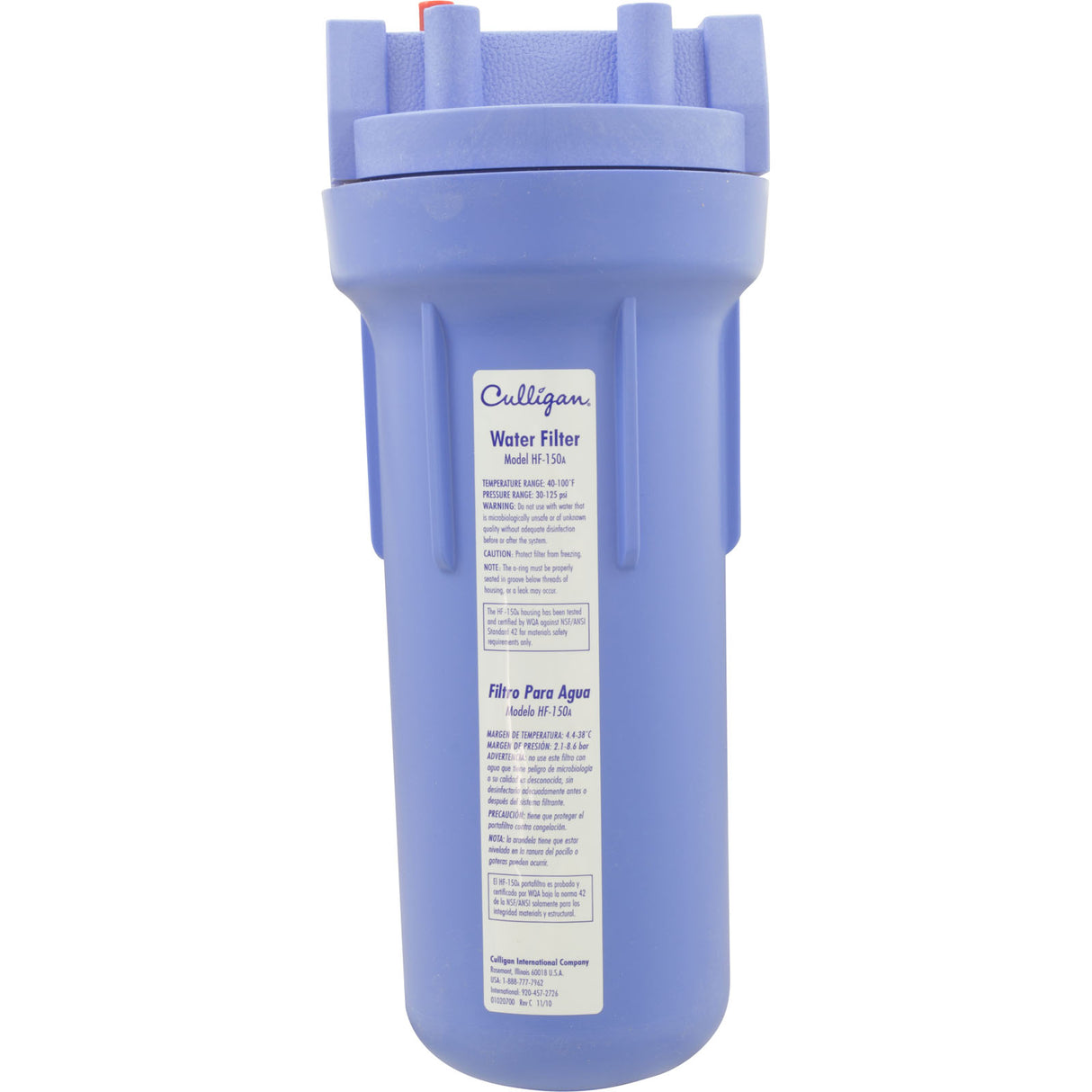 Water Filter, In-Line, 3/4" Inlet/Outlet : HF-150A