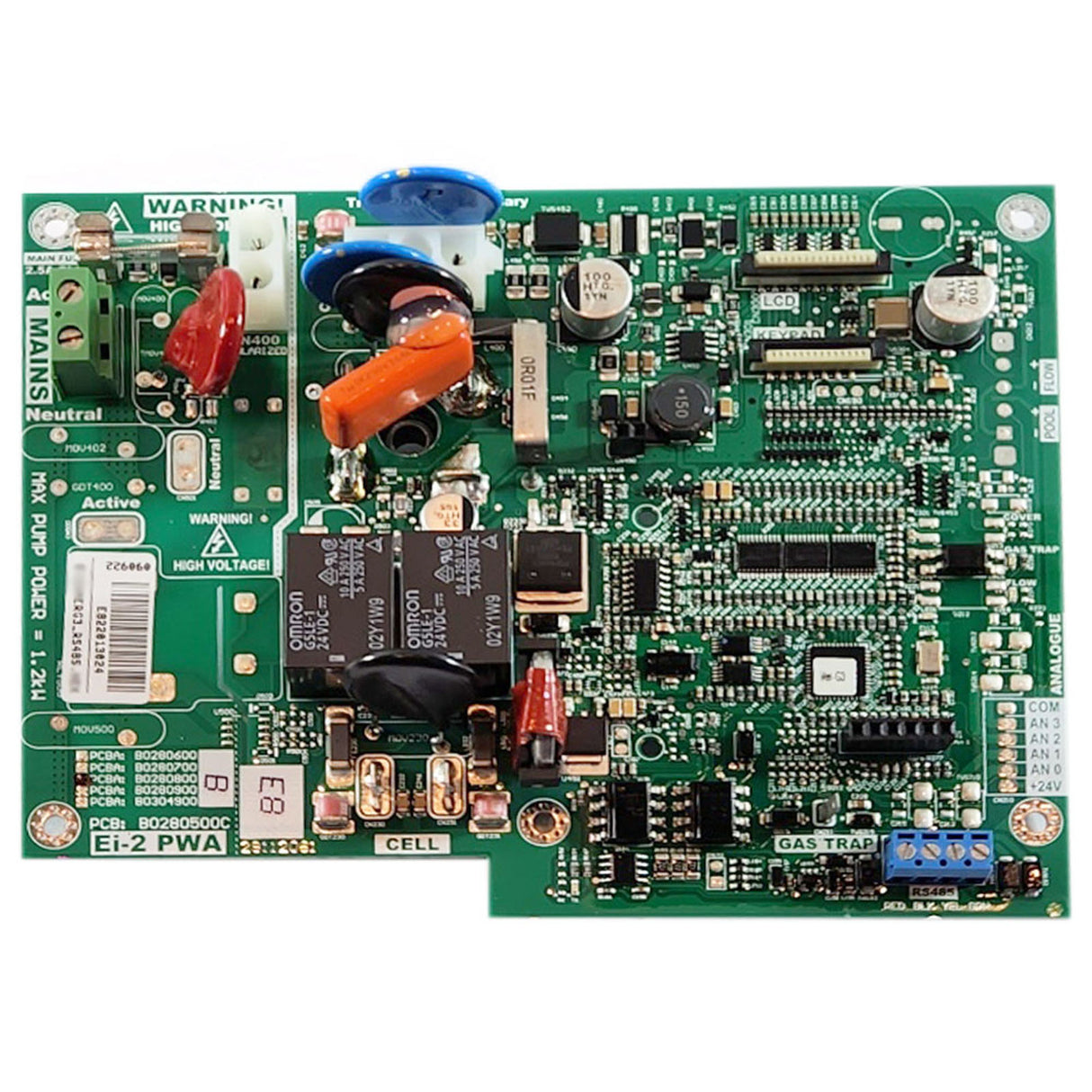 PCB Replacement, Jandy Pro Series TruClear Chlorinator : R0802300 - Zodiac/Jandy - 052337078030 - PartsForSpas.com