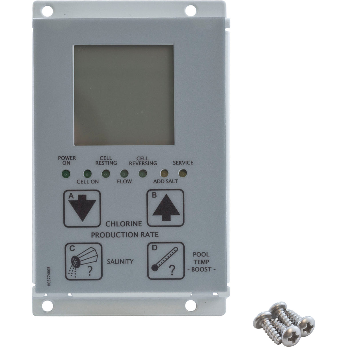 PCB User Interface, Zodiac AquaPure, Small Front Style : R0467400 - Zodiac - 052337024174 - PartsForSpas.com