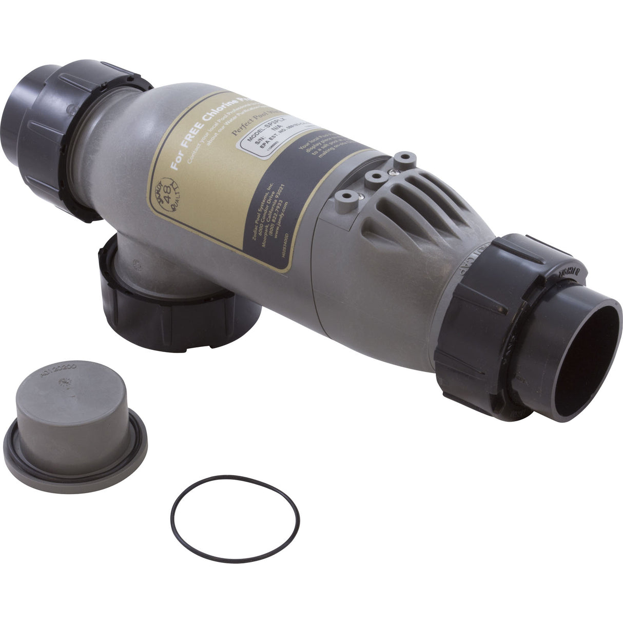 Spool Kit, Zodiac AquaPure 3-Port, with LX Unions : SP3PLX - Zodiac - 052337030878 - PartsForSpas.com