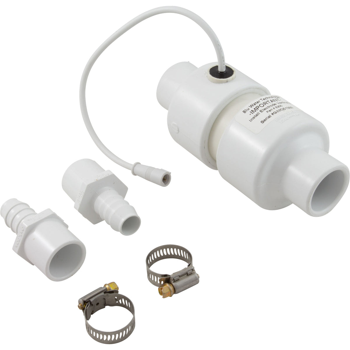 Electrode Replacement, BluWater Blu Fusion, Helix : E-200 - Blu Water Technology - E-200 - PartsForSpas.com