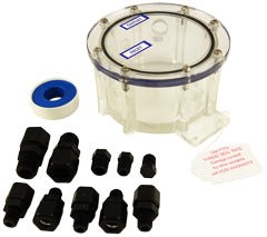 Flow Cell, Aquasol, Complete with fittings : S030 - Aquasol - S030 - PartsForSpas.com