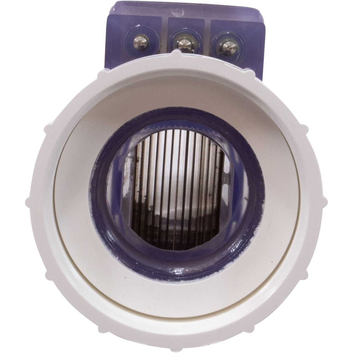 Replacement Salt Cell, AutoPilot, PPC4, w/Female Unions : PPC4 - AquaCal AutoPilot, Inc. - 690449014555 - PartsForSpas.com