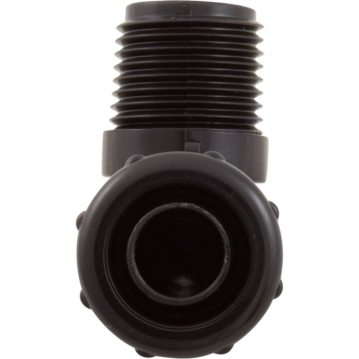 Tube Ftng, Pentair Auto.Feeder 300-29X, 320, 322, 1/2x 90 w/Nut : R172272Z - Rainbow/Pentair - 788379885083 - PartsForSpas.com