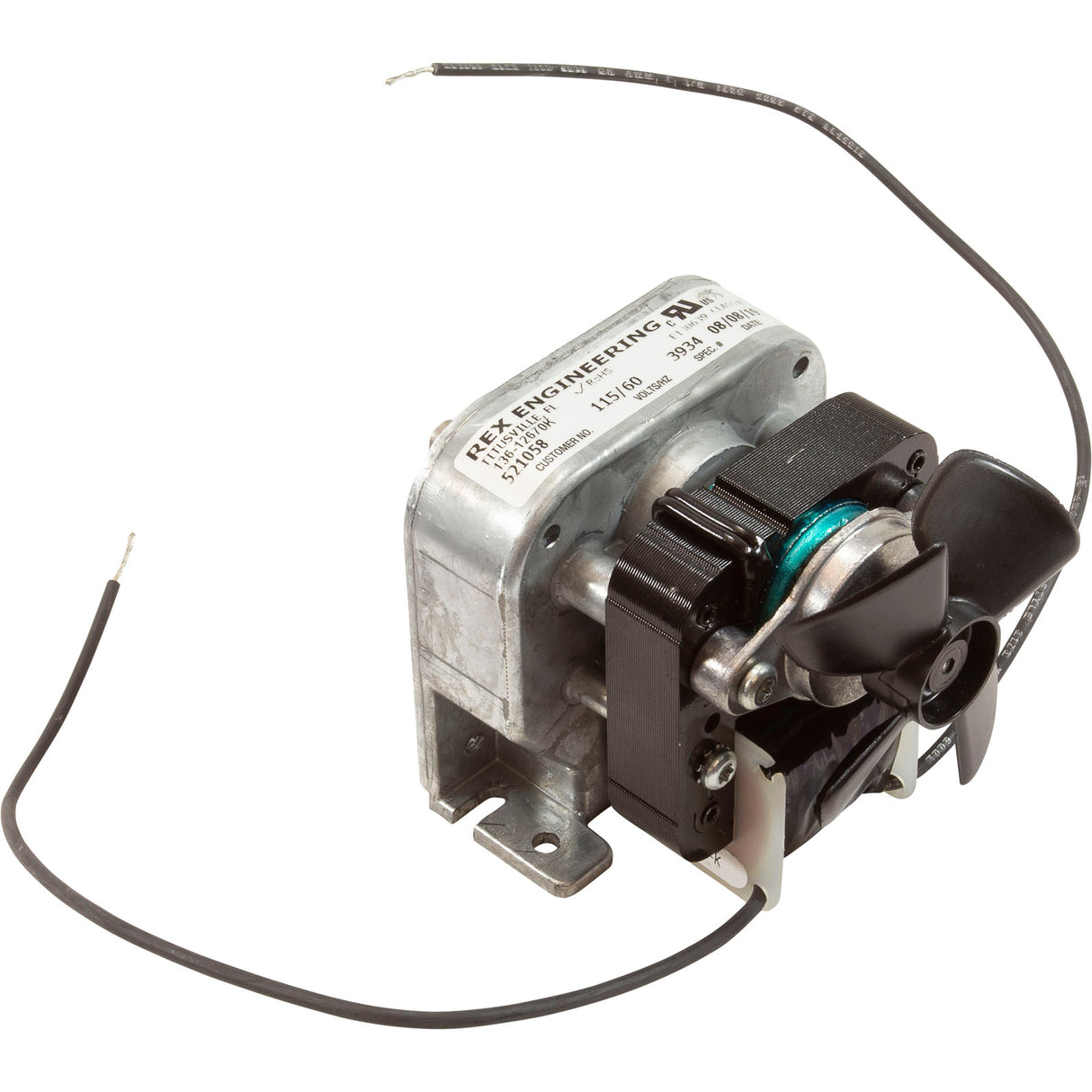 Motor/Gear Assy, Rola-Chem RC252, 115v : 521058 - Rola-Chem/Paradise Industries - 757706001694 - PartsForSpas.com