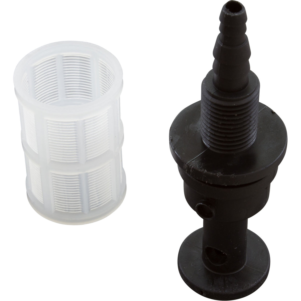 Foot Valve, Blue-White, Viton/Aflas O-Ring, for 3/8"od tubing : C-340A - Blue-White Indistries, Ltd - C-340A - PartsForSpas.com