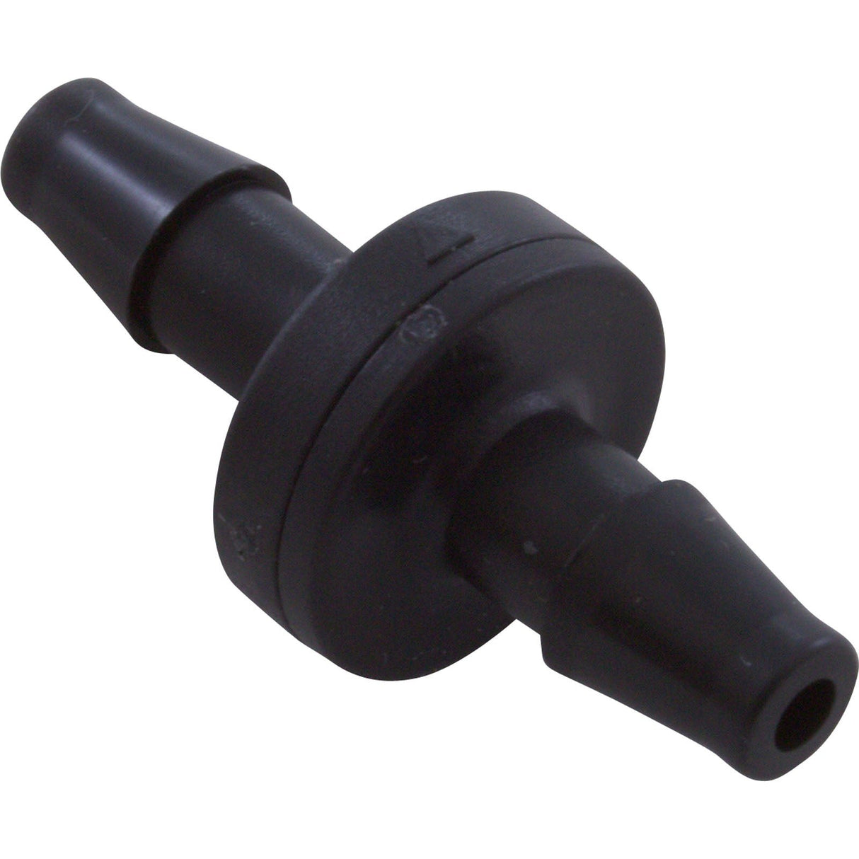 Check Valve, Ozone, AquaSunOzone, 1/4" Barb Kynar, Black : 691 - AquaSunOzone - 691 - PartsForSpas.com