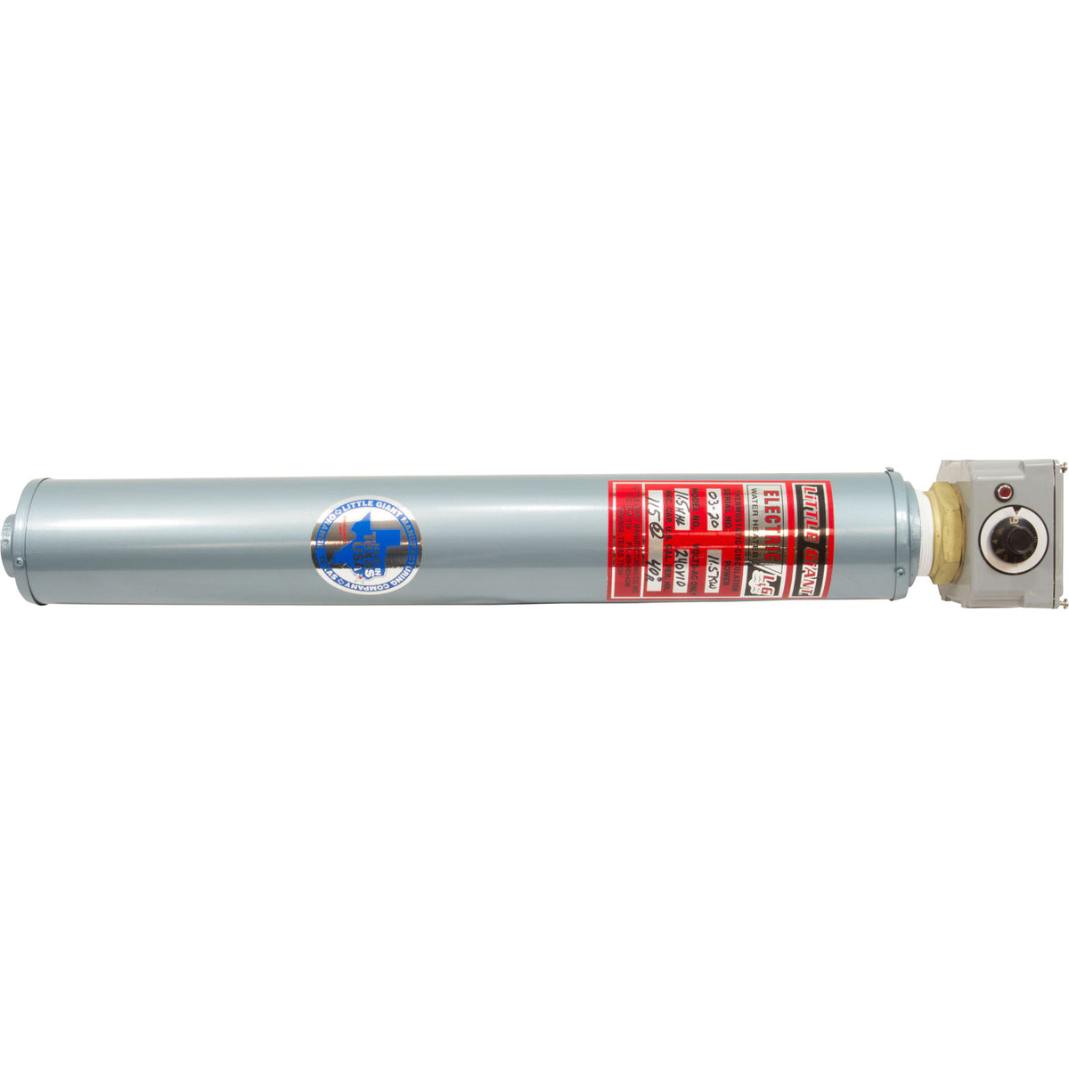 Heater, Screw Plug Assy, Little Giant, 11.5kW, 240v, 1"mpt : 11.5HHL