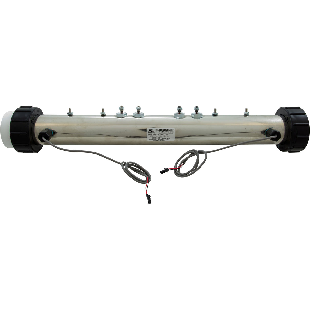 Htr, Flo-Thru, HQ ES/CS8700, M7™, 19.25"x2.25", 230v, 11kW, w/Sen : 26-0054AF-M7-KS