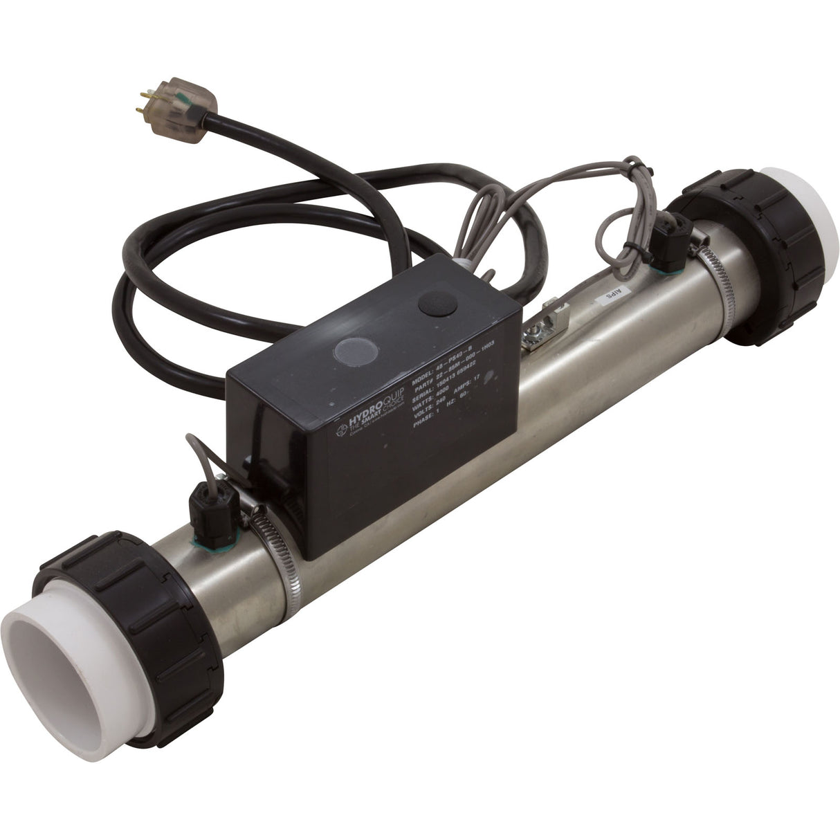 Heater, FloThru, PS-B Series M7™, 15"x 2", 230v, 4kW, 60"Cor : 48-PS40-B
