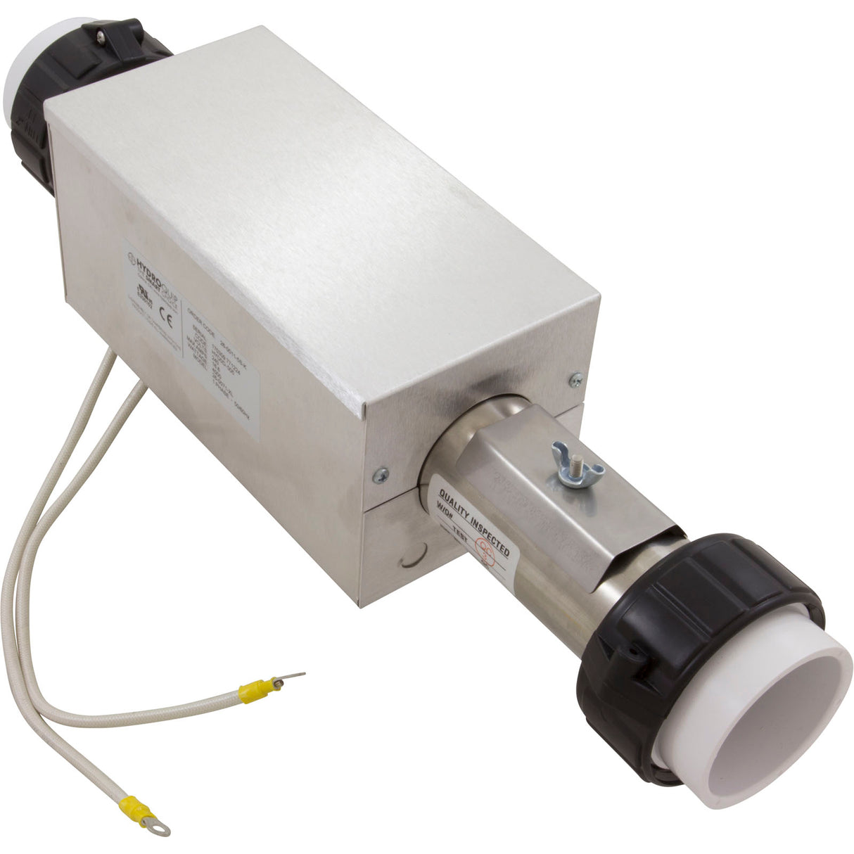 Heater, FloThru, CalSpa XL Repl, 15"x2", 230v, 4.0kW, w/Box, Gen : 26-0011-5S-K