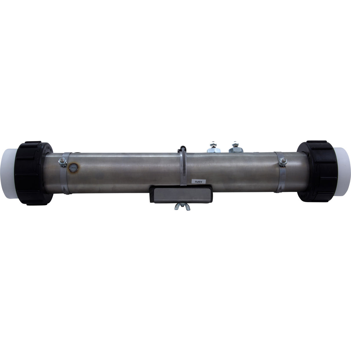 Heater, FloThru, Universal, 15" x 2", 230v, 4.0kW, w/Union : 48-1540-HS