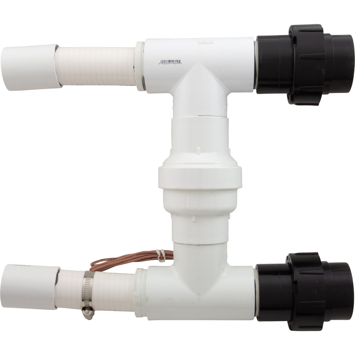 Plumbing Bypass Assy, Zodiac Jandy AE-Ti/EE-Ti Heat Pump : R3001900 - Zodiac - 052337028424 - PartsForSpas.com