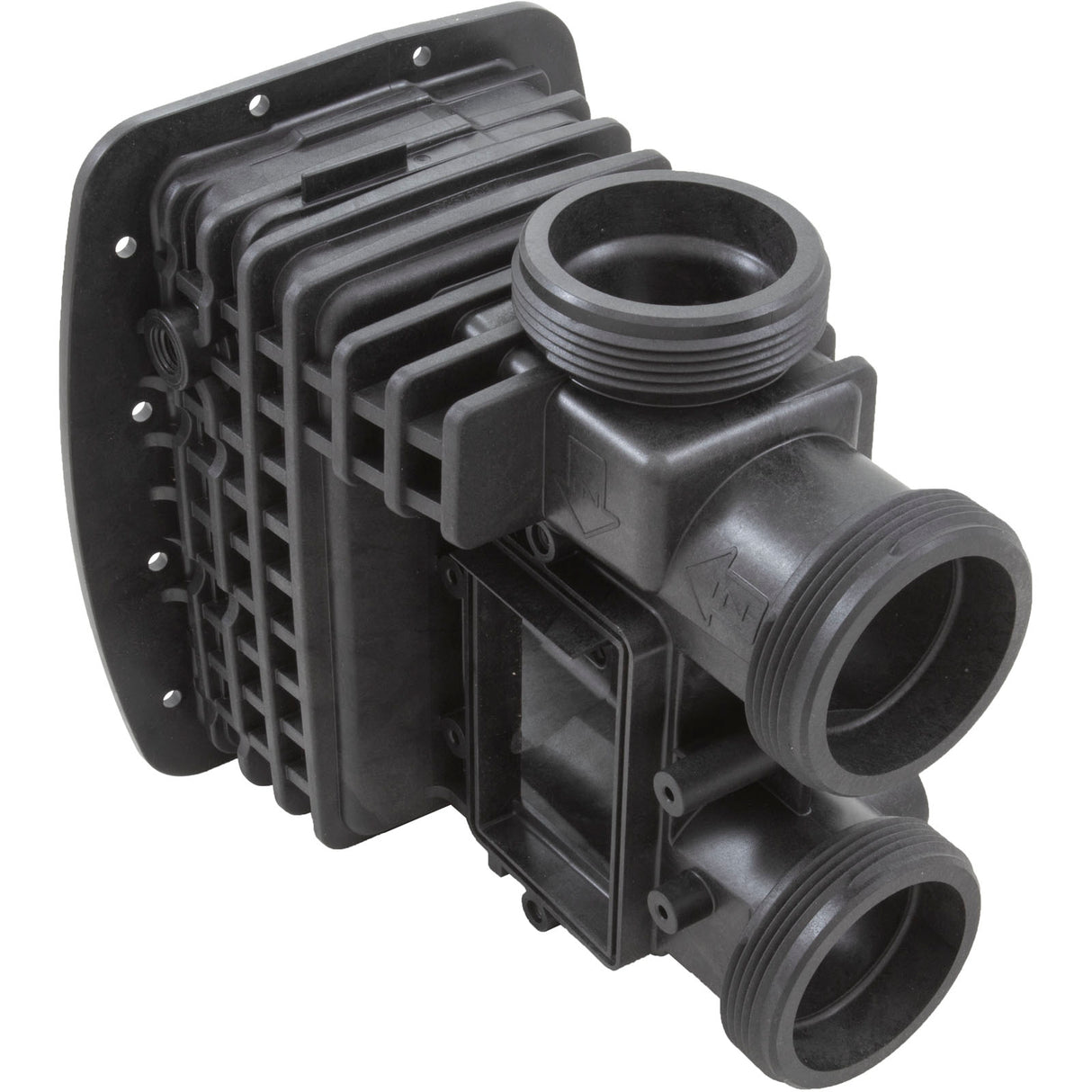 Manifold, Zodiac Jandy JXi 200/260/400, 3 Port : R0590100 - Zodiac/Jandy - 052337067249 - PartsForSpas.com