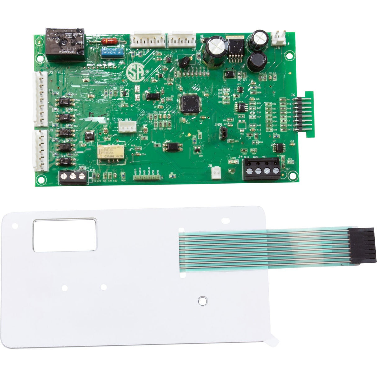 PCBA Kit, Pentair MasterTemp/Max-E-Therm, 6Bttn, w/RS485 Assy : 461105 - Pentair - 461105 - PartsForSpas.com