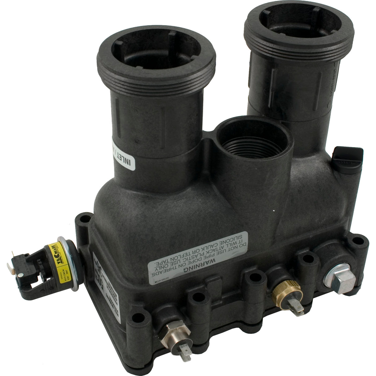 Manifold Kit, Pent MasterTemp 175/200/Max-E-Therm 200, Refurb : 77707-0014 - StaRite/Pentair - 77707-0014 - PartsForSpas.com