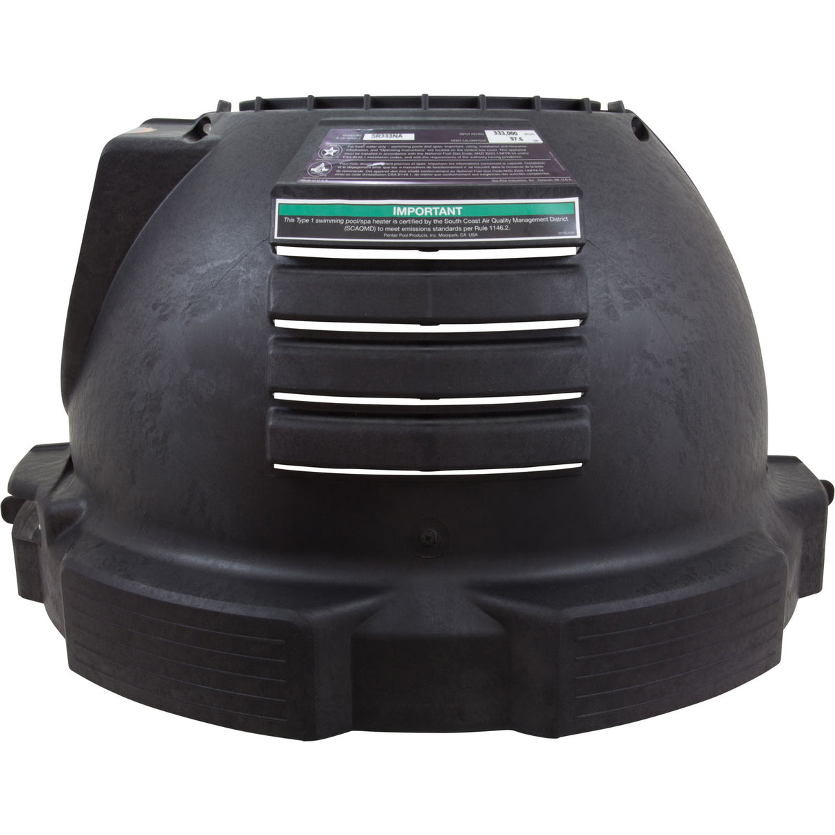Enclosure Kit, Pentair Max-E-Therm 333, Upper Left-Hand, Nat : 77707-3333N - StaRite/Pentair - 77707-3333N - PartsForSpas.com