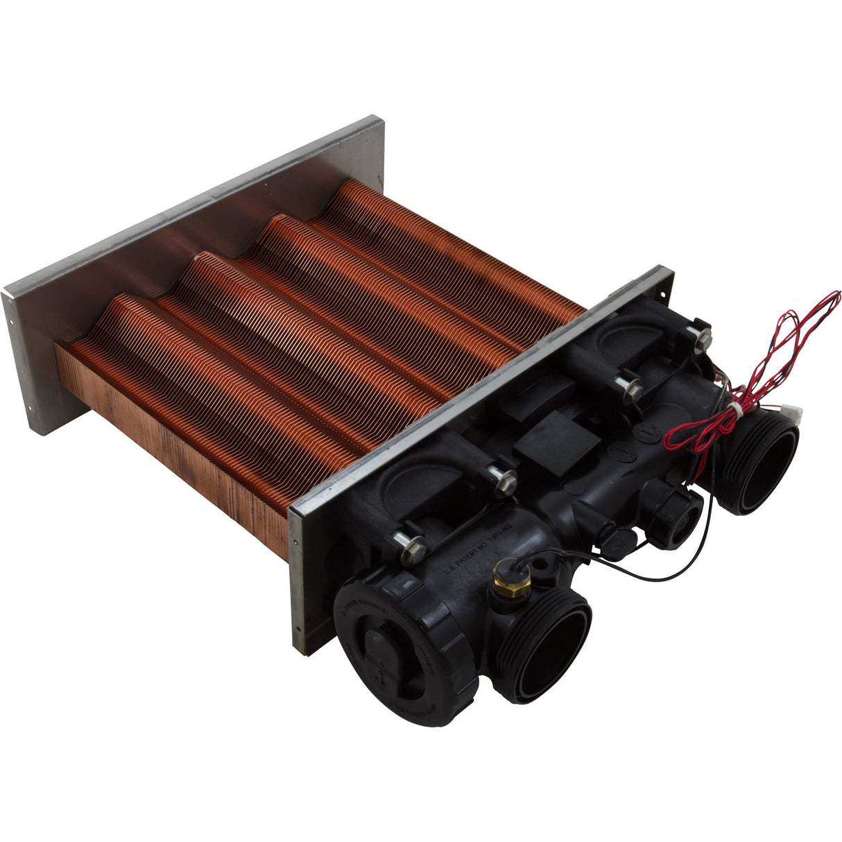 Heat Exchanger, Hayward H150FD : FDXLHXA1150 - Hayward - 0610377104593 - PartsForSpas.com