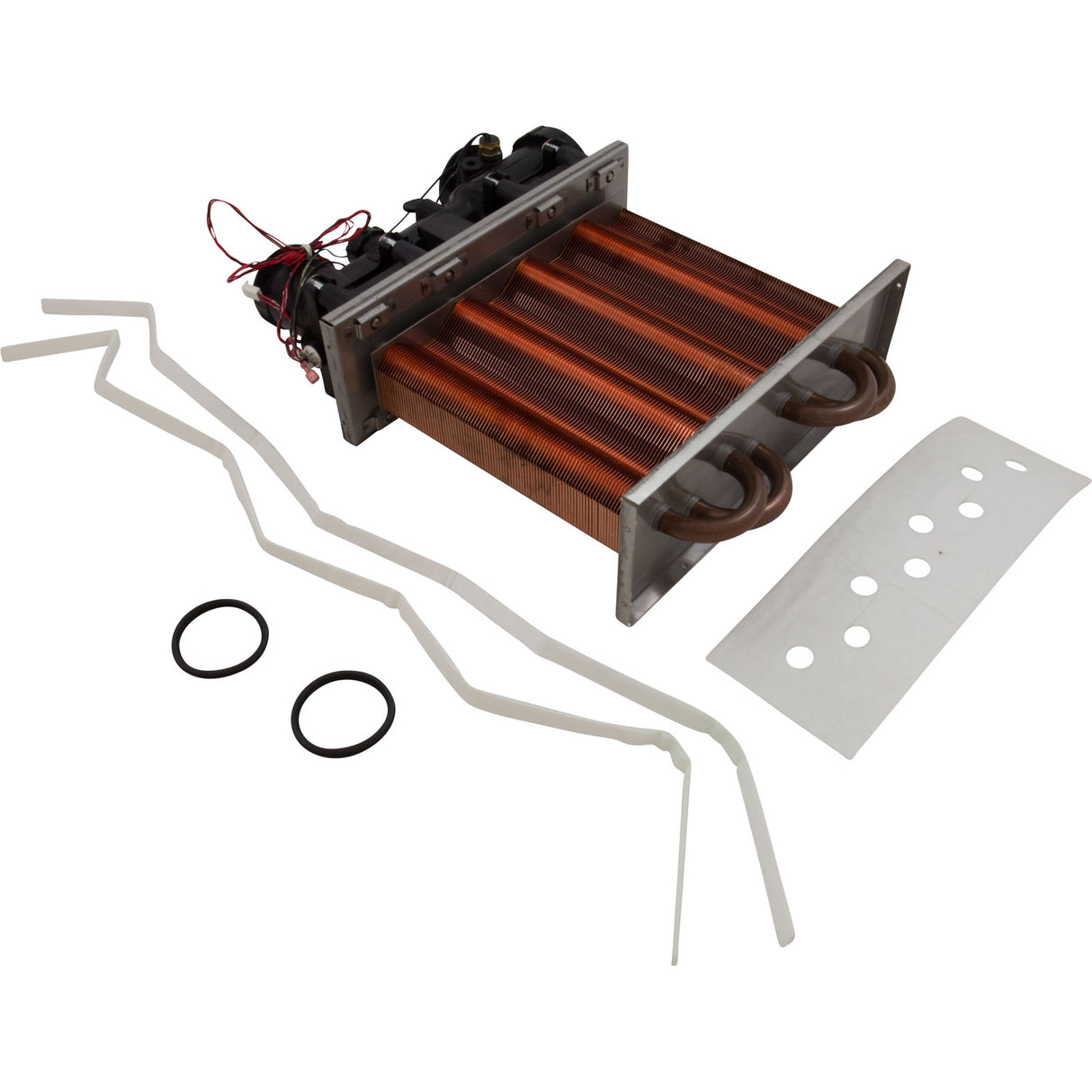 Heat Exchanger, Hayward H150FD : FDXLHXA1150 - Hayward - 0610377104593 - PartsForSpas.com