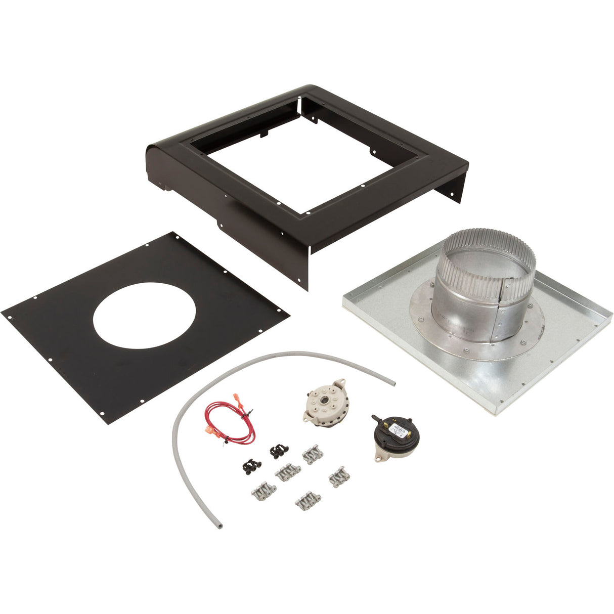 Indoor Vent Adapter, Hayward Universal H200FD, Neg. psi, 6" : UHXNEGVT12006 - Hayward - 0610377396325 - PartsForSpas.com