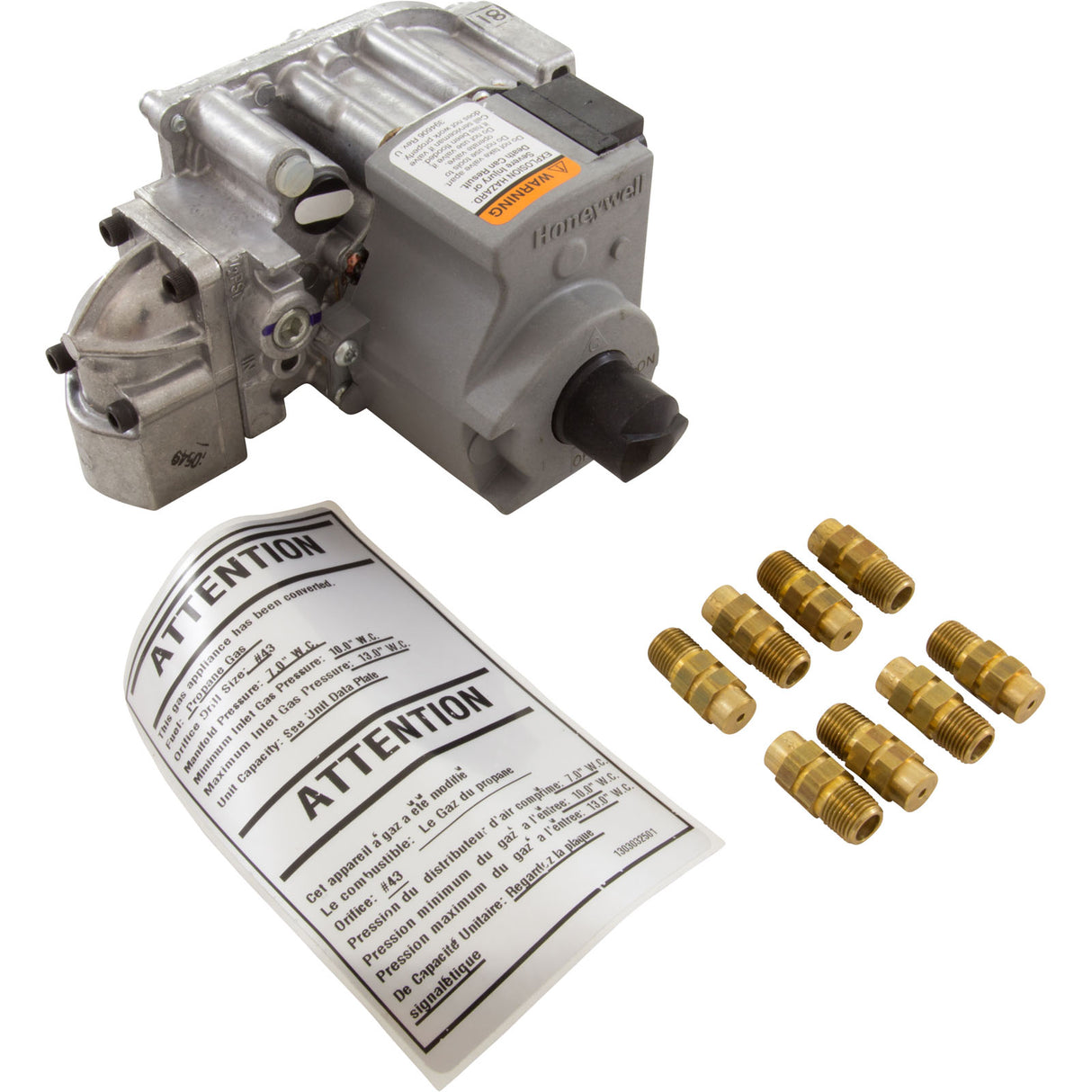 Conversion Kit, Hayward Universal, Nat. to LP : FDXLCNK0001 - Hayward - 0610377080095 - PartsForSpas.com
