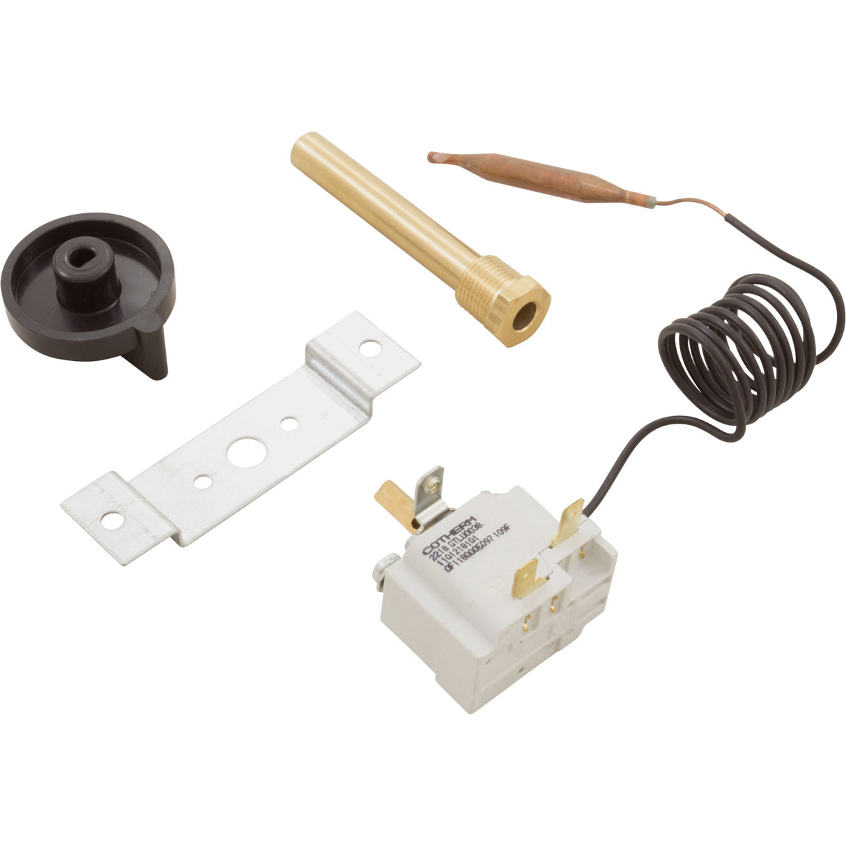 Thermostat Kit, Hayward H-Series/Induced draft, with Knob : HAXTST1930 - Hayward - 0610377625821 - PartsForSpas.com