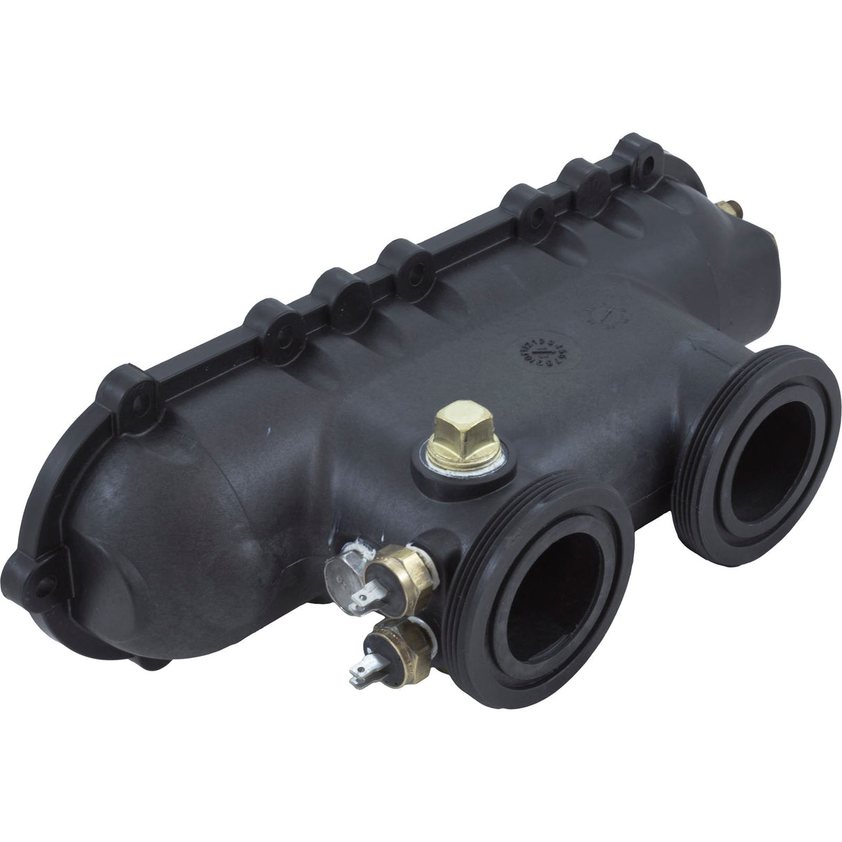 Front Header Assy, Hayward H-Series/Induced Draft, 10/2000+ : HAXFHA1931 - Hayward - 0610377659468 - PartsForSpas.com