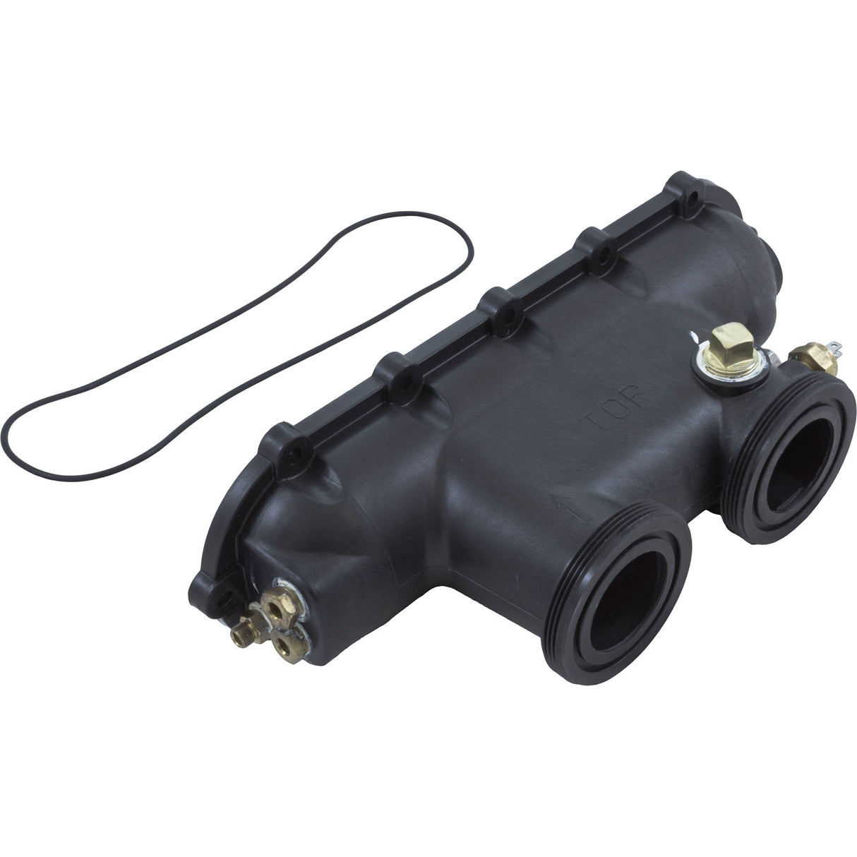 Front Header Assy, Hayward H-Series/Induced Draft, 10/2000+ : HAXFHA1931 - Hayward - 0610377659468 - PartsForSpas.com