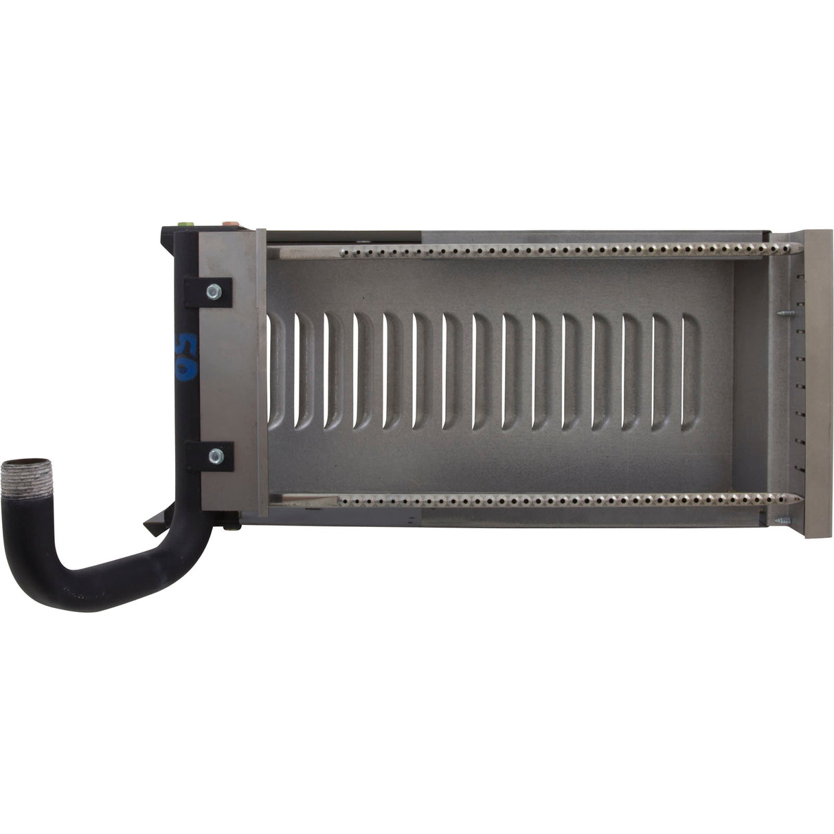 Burner Tray, Raypak Model 130A, with out Burner, Sea Level : 011579F - Raypak - 011579F - PartsForSpas.com