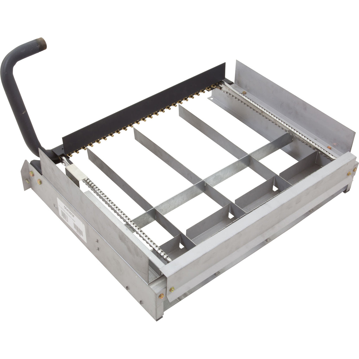 Burner Tray, Raypak, 403B/405B, with out Burner : 004393F - Raypak Inc. - 840891003861 - PartsForSpas.com
