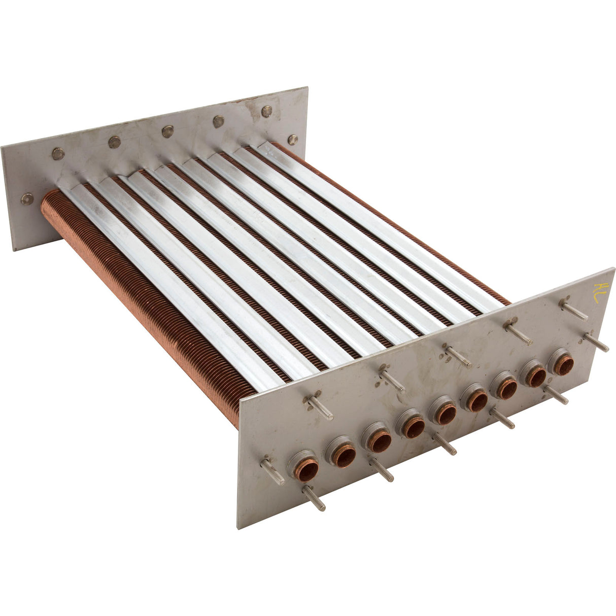 Tube Bundle, Raypak 336A/337A, Copper/Polymer : 010061F - Raypak - 840891019763 - PartsForSpas.com