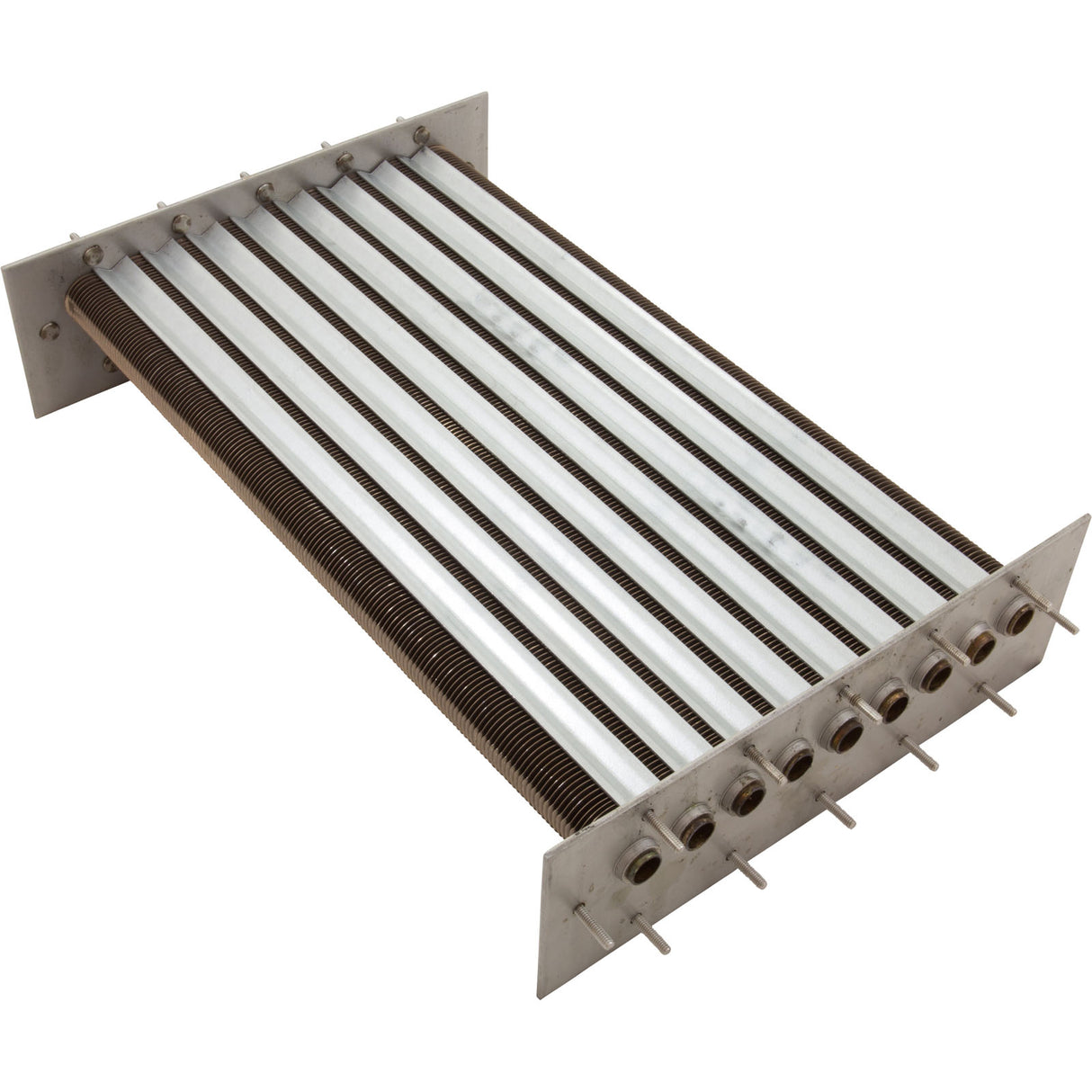 Tube Bundle, Raypak 406A/407A, CuNi/Polymer, Before 7/2013 : 010367F - Raypak - 840891021629 - PartsForSpas.com