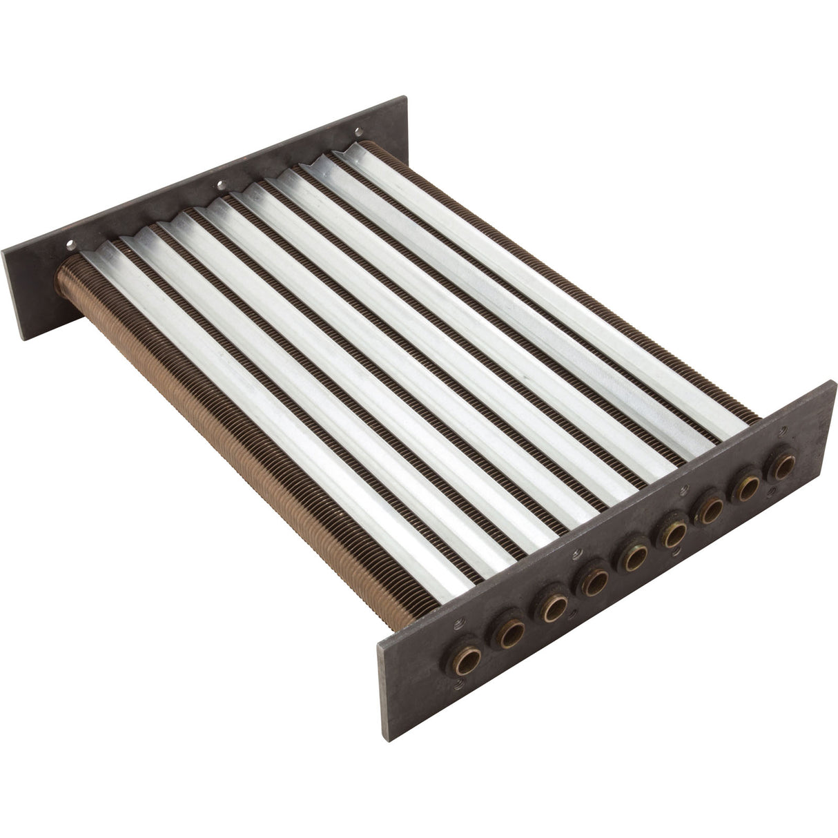 Tube Bundle, Raypak 406A/407A, CuNi/Metal : 010371F - Raypak - 840891021674 - PartsForSpas.com
